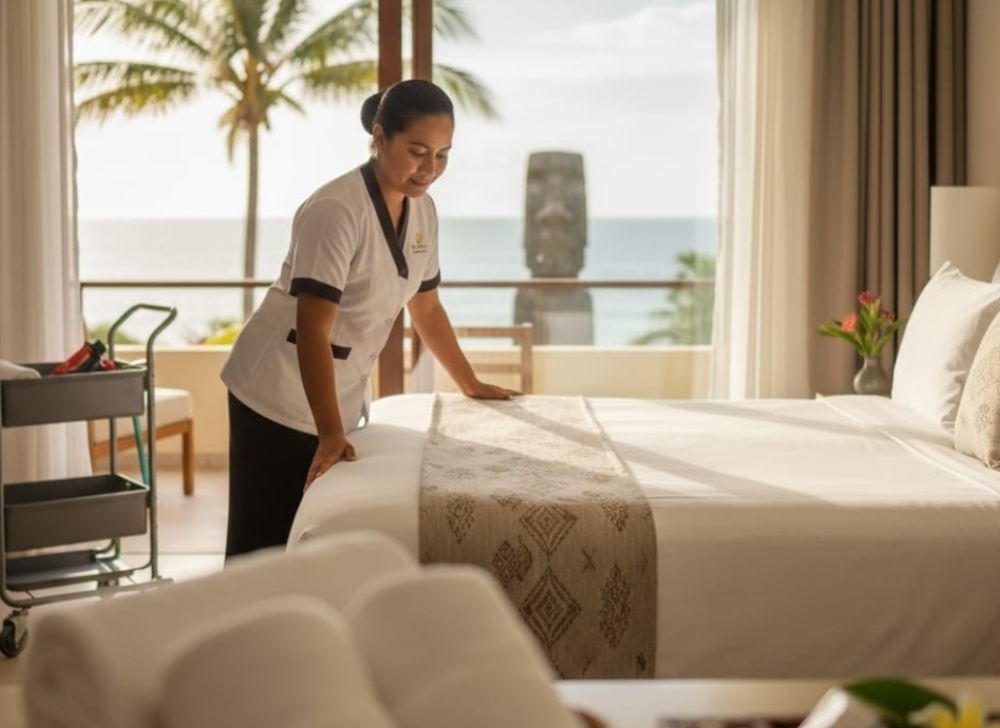 Mucama y Gestión de Lavandería en Rapa Nui ​Santiago de Chile, Chile