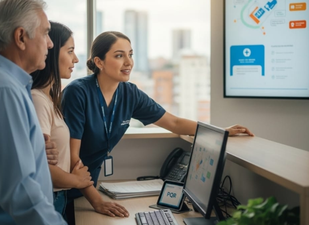 Orientador de Servicio de Oficina en la Atención al Usuario en el Ámbito Hospitalario ​Bogotá, Colombia